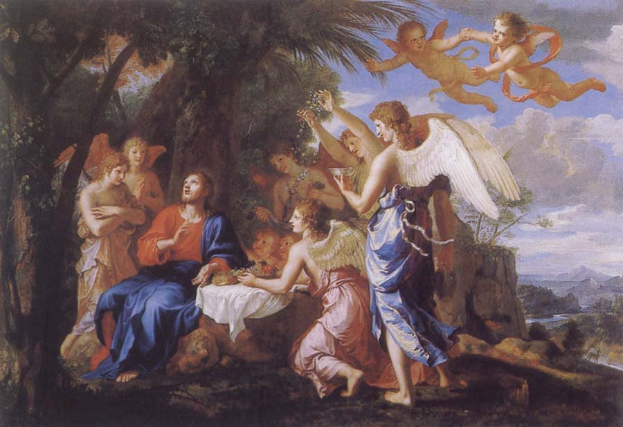 Christ Served by Angels
